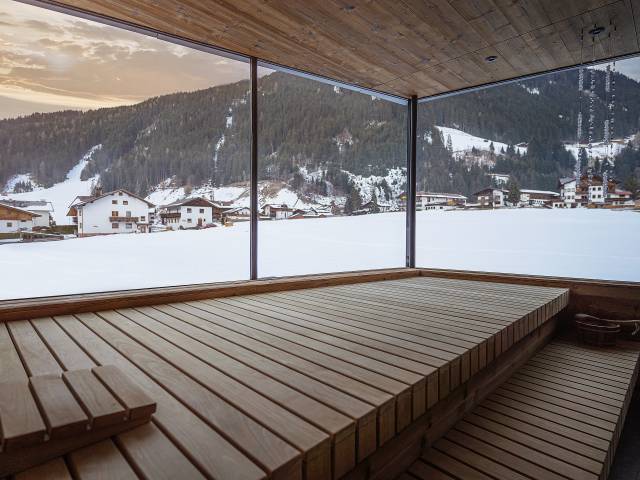 Panoramasauna im Hotel Kindl