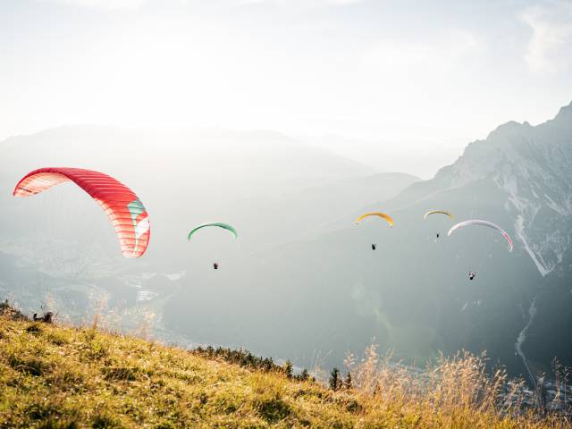 Paragleiten im Stubaital