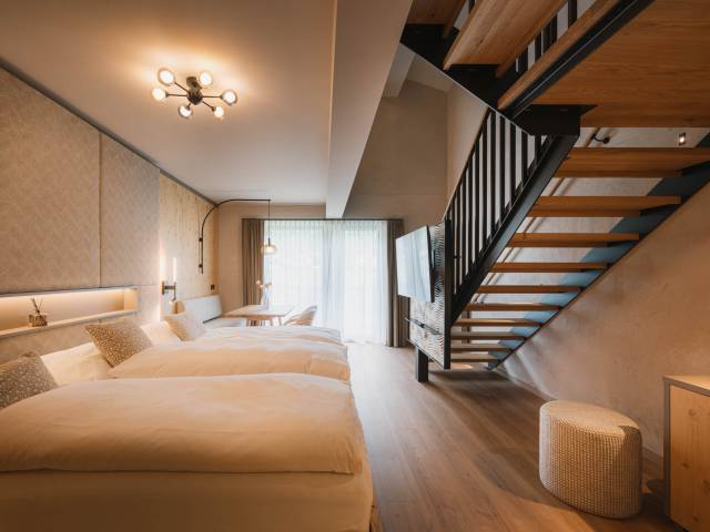 Familiensuite Superior Zirbe mit Familienbett - Alpenhotel Kindl