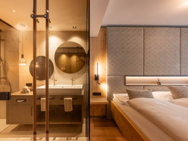 Familiensuite Superior Zirbe mit Familienbett - Alpenhotel Kindl