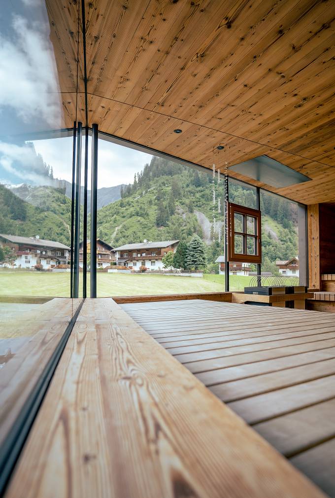 Sauna mit Aussicht