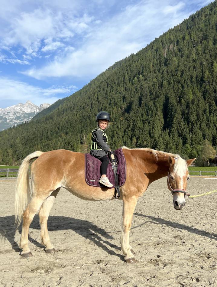 Reiten im Hotel Kindl im Stubaital