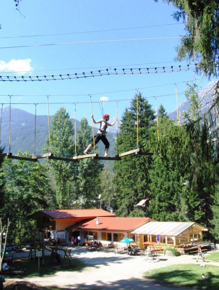 Hochseilgarten - Alpenhotel Kindl