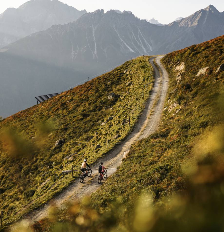 Mountainbiken  im Stubaital
