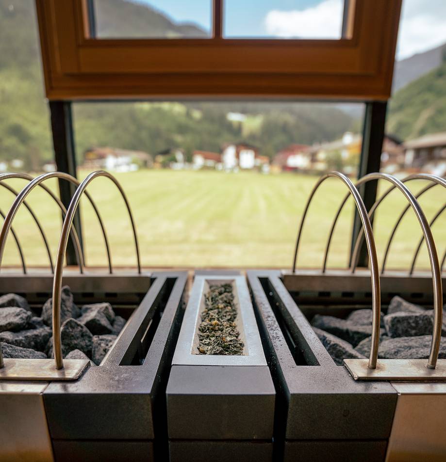 Saunieren im Stubaital