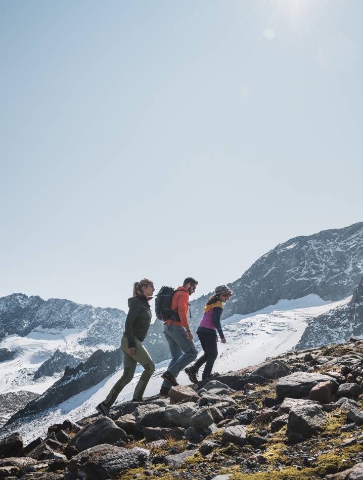 Summer hikes at the Stubai Glacier: Glacier - Alpenhotel Kindl
