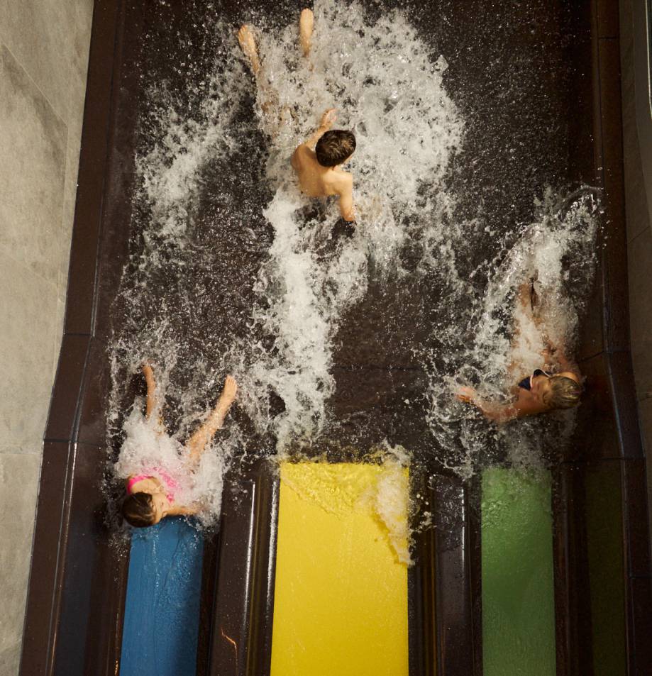 Kinder-Wasserwelt mit Rutschen - Alpenhotel Kindl